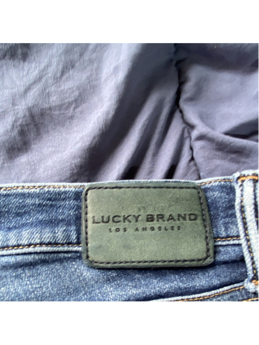 Lucky Brand Men’s 110 Slim Stretch Blue Denim Jeans Medium Wash Low Rise - Picture 11 of 11